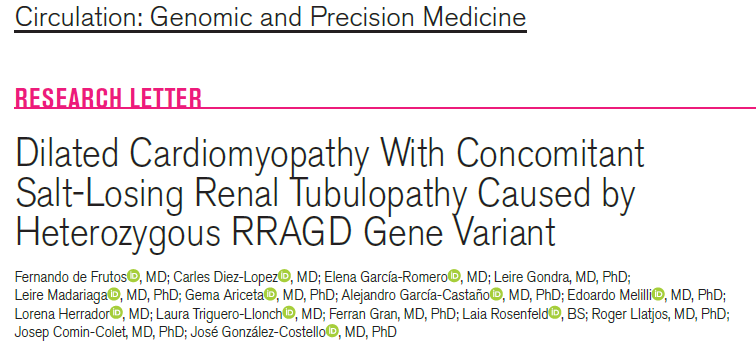 📰Check out our latest paper about RRAGD, a new gene to consider in DCM with AD inheritance🧬 @Circ_Gen @hbellvitge