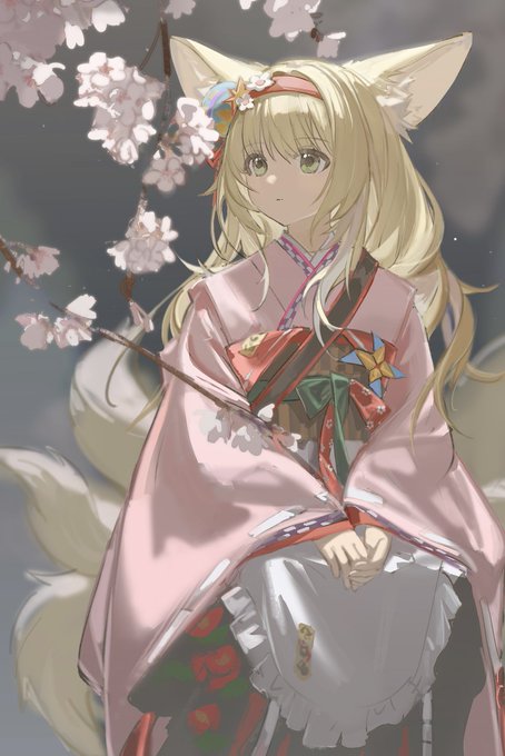 「kitsune」 illustration images(Latest｜RT&Fav:50)