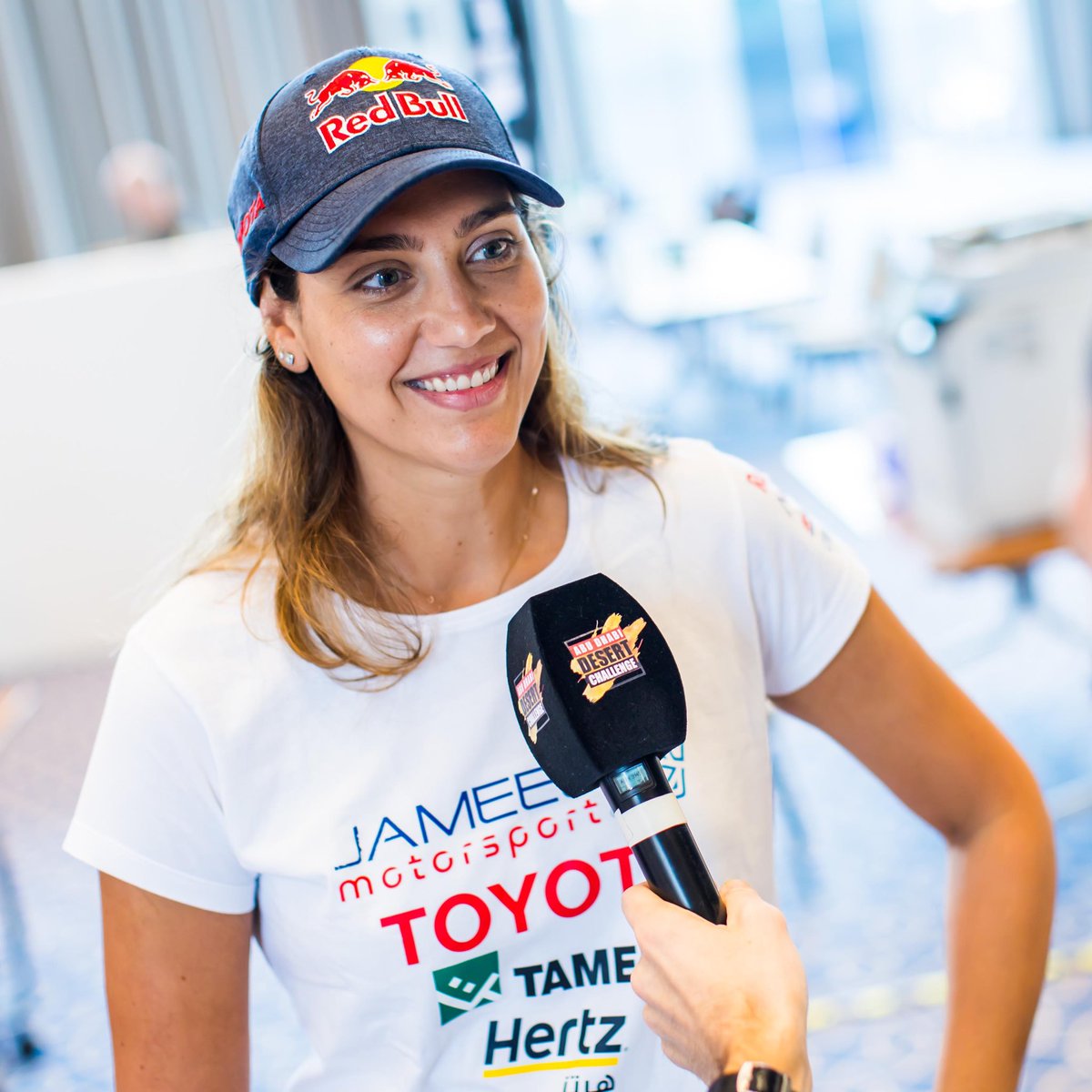 Tomorrow’s race day – smiles all the way! 🤩 
<a href="/dania__akeel/">Dania Akeel</a> 
#W2RC #FIA #ADDC