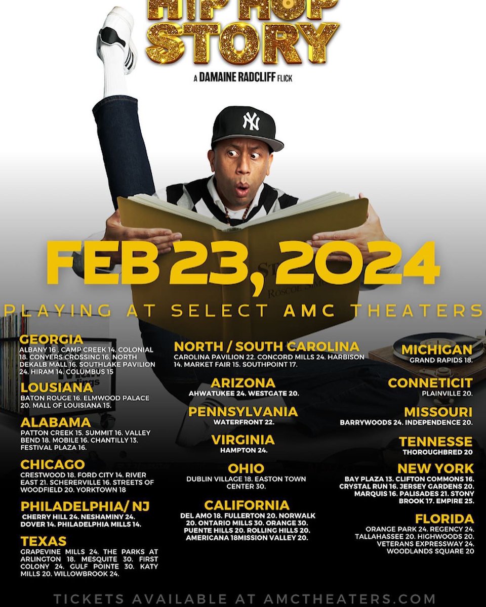 wookie0128's tweet photo. Experience the nostalgia and laughs with #AHipHopStory
Join us in supporting this fantastic comedy at @AMCTheatres
Lets also show the great Francis Ford Coppola that he can entrust his lifetime passion project #MegalopolisFilm to #AMCDistribution after 5 decades in the making 🔥 https://t.co/aoXiSzE9Hg