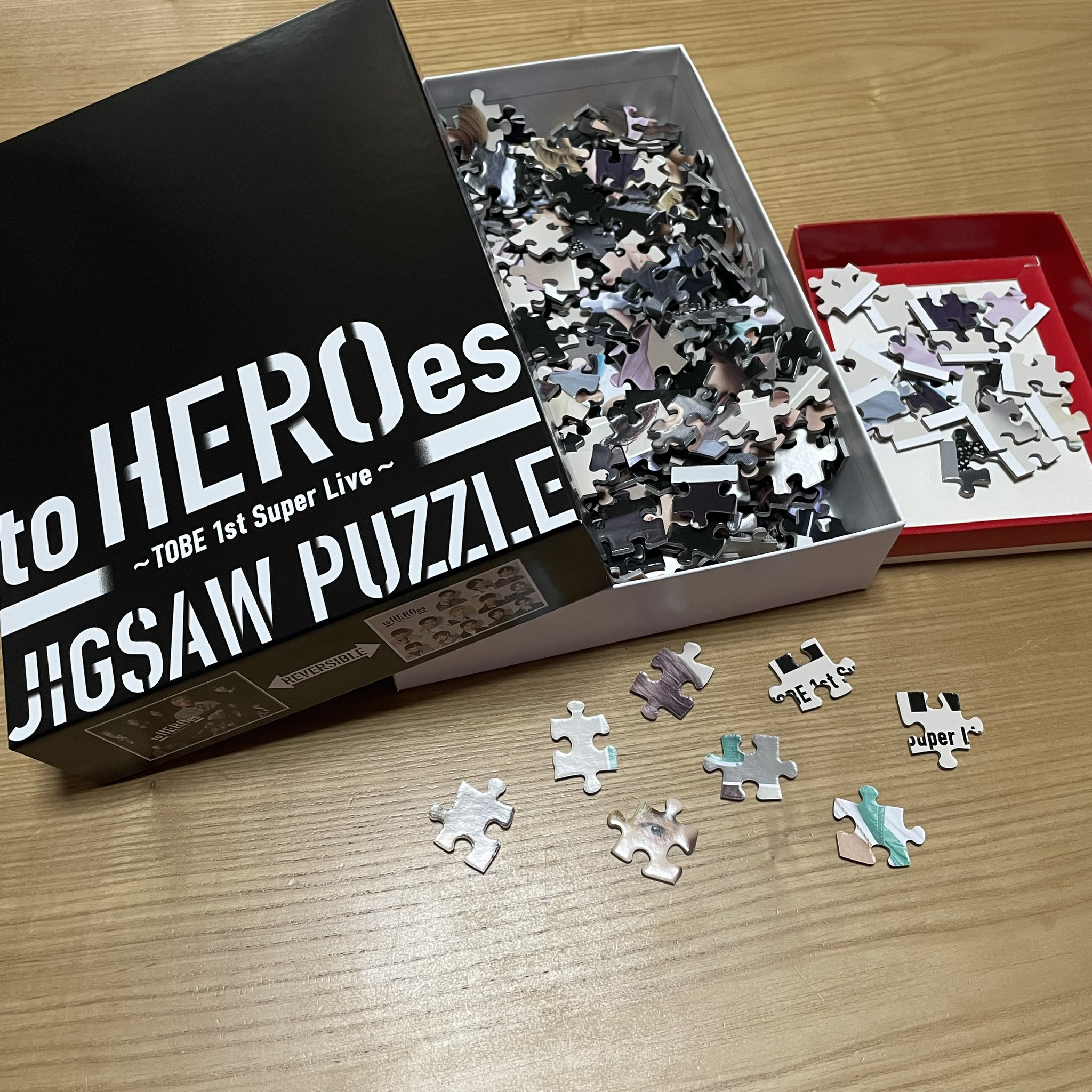 toHEROes ペンラ ブランケット ジグソーパズル Number_i IMP TOBE ジグソーパズル toHEROes ペンラ ブランケット ジグソーパズル