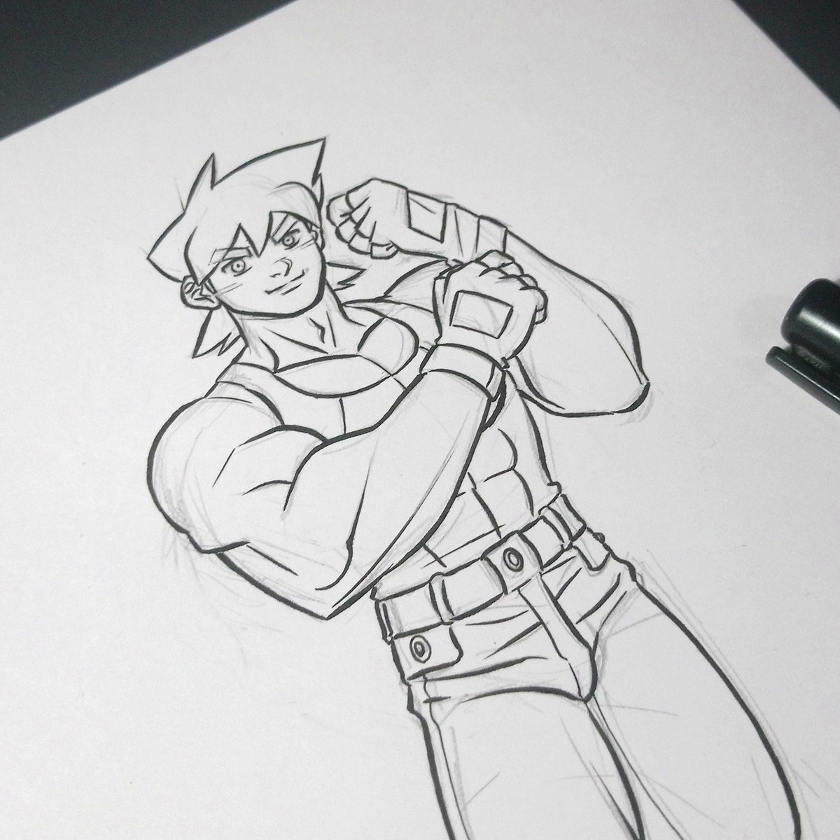 OscarCelestini's tweet photo. Happy sunday! Traditional art piece by me! #lastbeat #lastbeat2 #traditionalart #disegno #artwork #handmade https://t.co/McvPP2i3es
