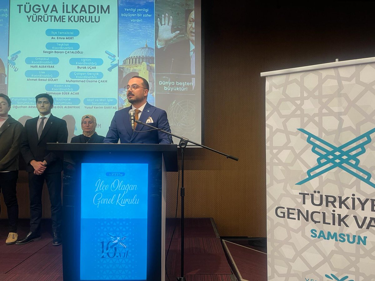 Olağan Samsun/İlkadım Genel Kurulumuz ile yeni yürütme ve yönetim kurulumuz büyük bir coşkuyla göreve başladı.İlkadım gençlerine ve bütün misafirlerimize teşekkür ediyoruz. 

Yeni Türkiye Yüzyılı'nda gençlik çalışmalarımız hız kesmeden devam edecek!

#İşimizGücümüzGençlik