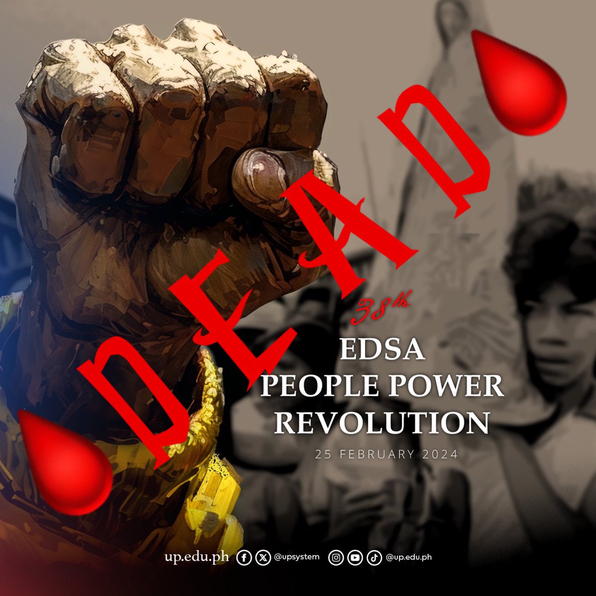 onepiecetsiken's tweet photo. #EDSAisDEAD https://t.co/y5FXrhxk0I