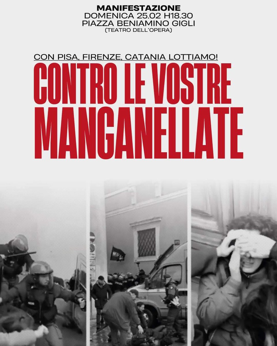Anpinazionale's tweet photo. @anpi_roma aderisce all’appello della Rete degli Studenti Medi del Lazio e oggi alle ore 18:30 sarà davanti al Teatro dell’Opera di Roma, in piazza Beniamino Gigli, nei pressi del Ministero dell’Interno, per esprimere solidarietà alle studentesse e agli studenti aggrediti https://t.co/S4ijufc1Bf
