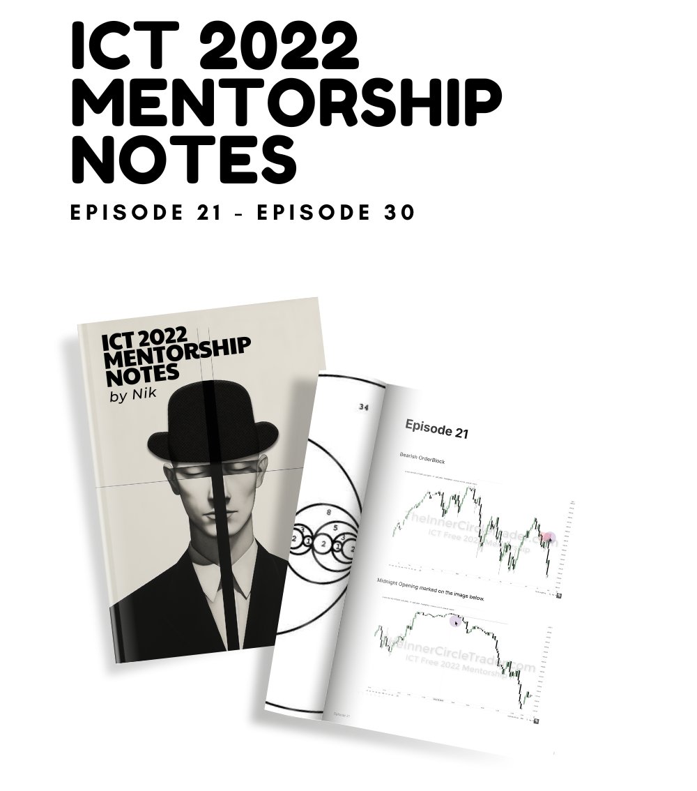 tradernik_'s tweet image. ICT 2022 MENTORSHIP NOTES  

[ ep.21 - ep.30 ]  

A thread 🧵