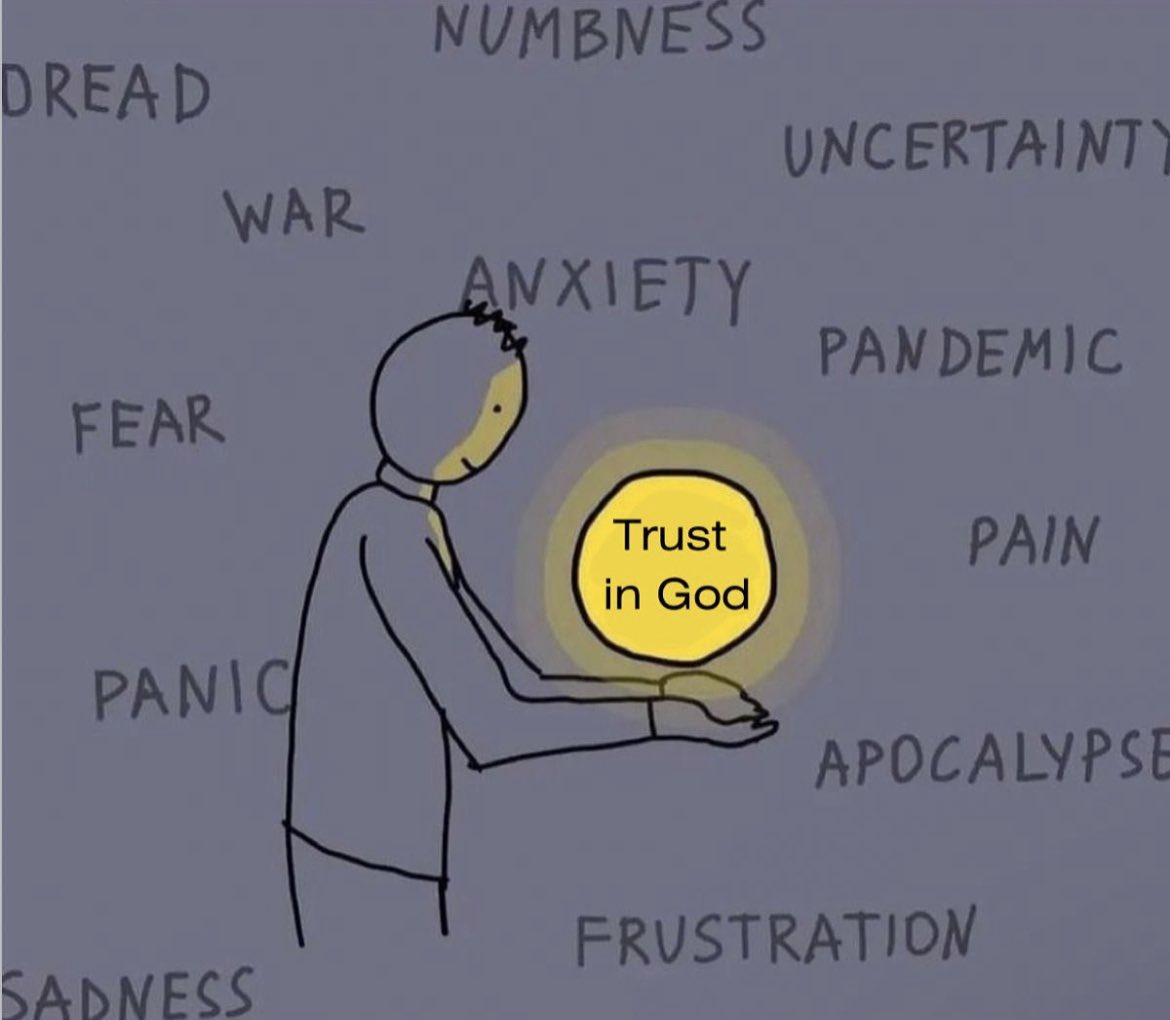 Put your trust in Jesus