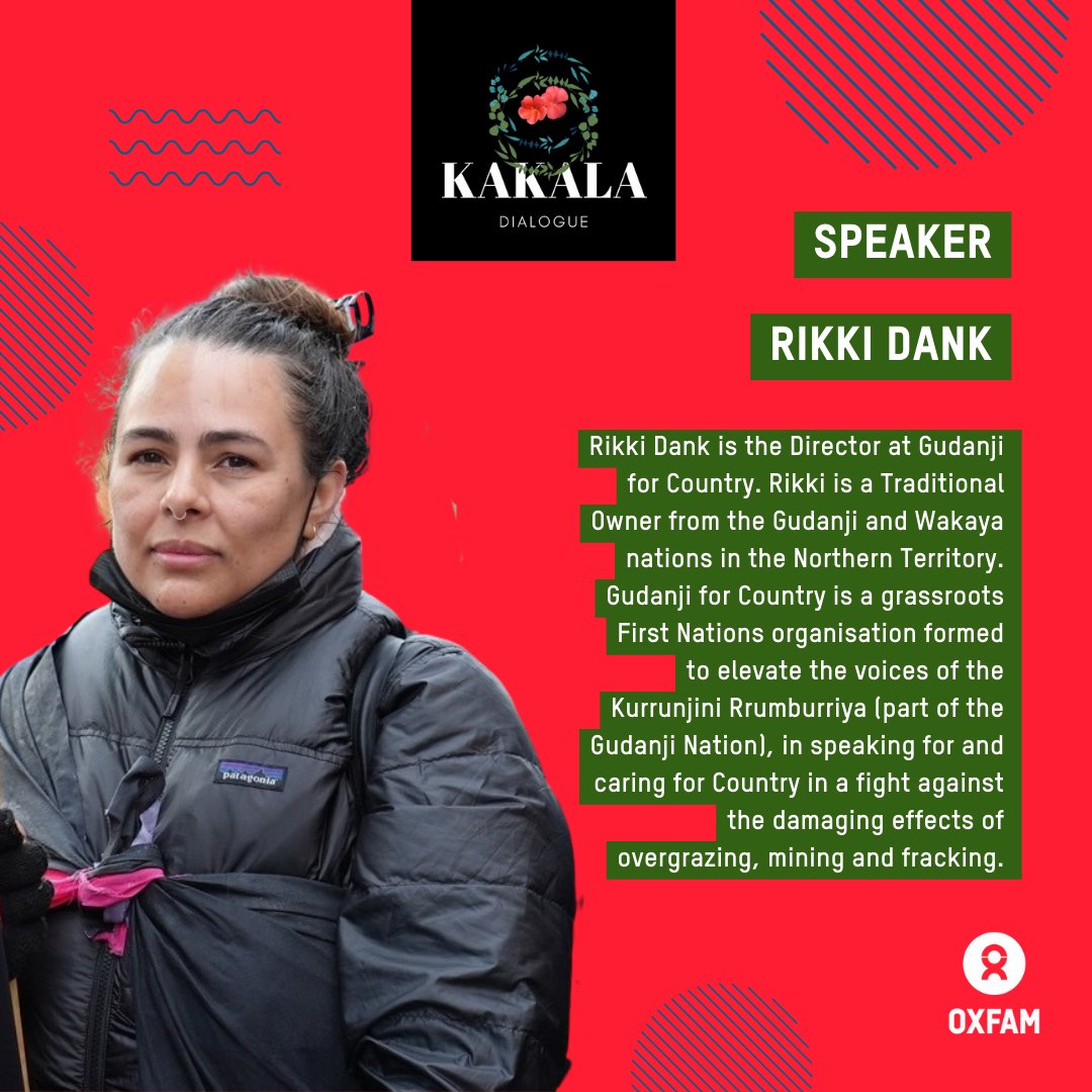 Meet our speaker! Rikki will be speaking at our Kakala Dialogue next Wednesday the 28th of Feb at 4pm FJT. The talanoa will focus on why NGOs need to call out false solutions & greenwashing in extractivist industries. Register below: oxfam-org-au.zoom.us/meeting/regist… #DecolonisingAid