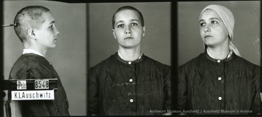 MuzeumAuschwitz's tweet photo. 25 lutego 1920 | W Mikołajewie urodziła się Polka Stanisława Gress. Pracowała w biurze.

W #Auschwitz od 11 lipca 1942 r.
Nr 8548
W 1944 r. została przeniesiona do KL Flossenbürg i tam wyzwolona. https://t.co/k8jXhxxKpZ