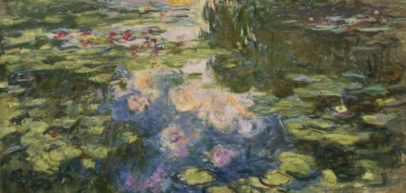 Claude Monet’s water lilies