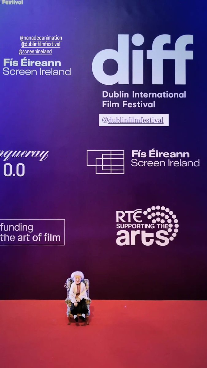Paulmcdonnell73's tweet photo. I spent a lovely day yesterday @DublinFilmFest . Meeting old friends, new friends, putting names to faces. Marta Sniezek and I ended up doing a Q&A and red carpet glamor photoshoot afterwards. @ScreenIreland
#frameworks #stopmotion #nanadee #animationireland https://t.co/MFMcIWDa7C
