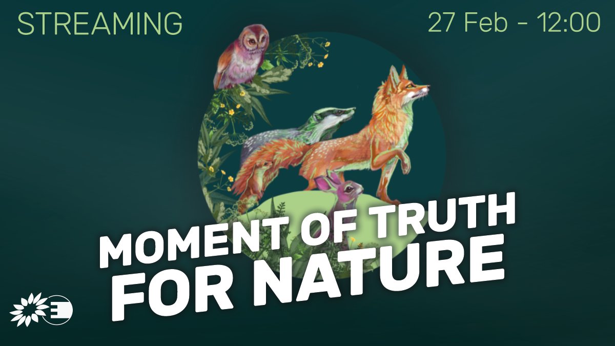 GreensEFA's tweet photo. On Tuesday, the EU Parliament will vote on the final text of the #NatureRestorationLaw, agreed with EU governments.

Last July, liberal and conservative politicians teamed up with the far right to block this law - in vain.

Now all eyes are on this #EPlenary. #RestoreNature https://t.co/zi09KfhrR3