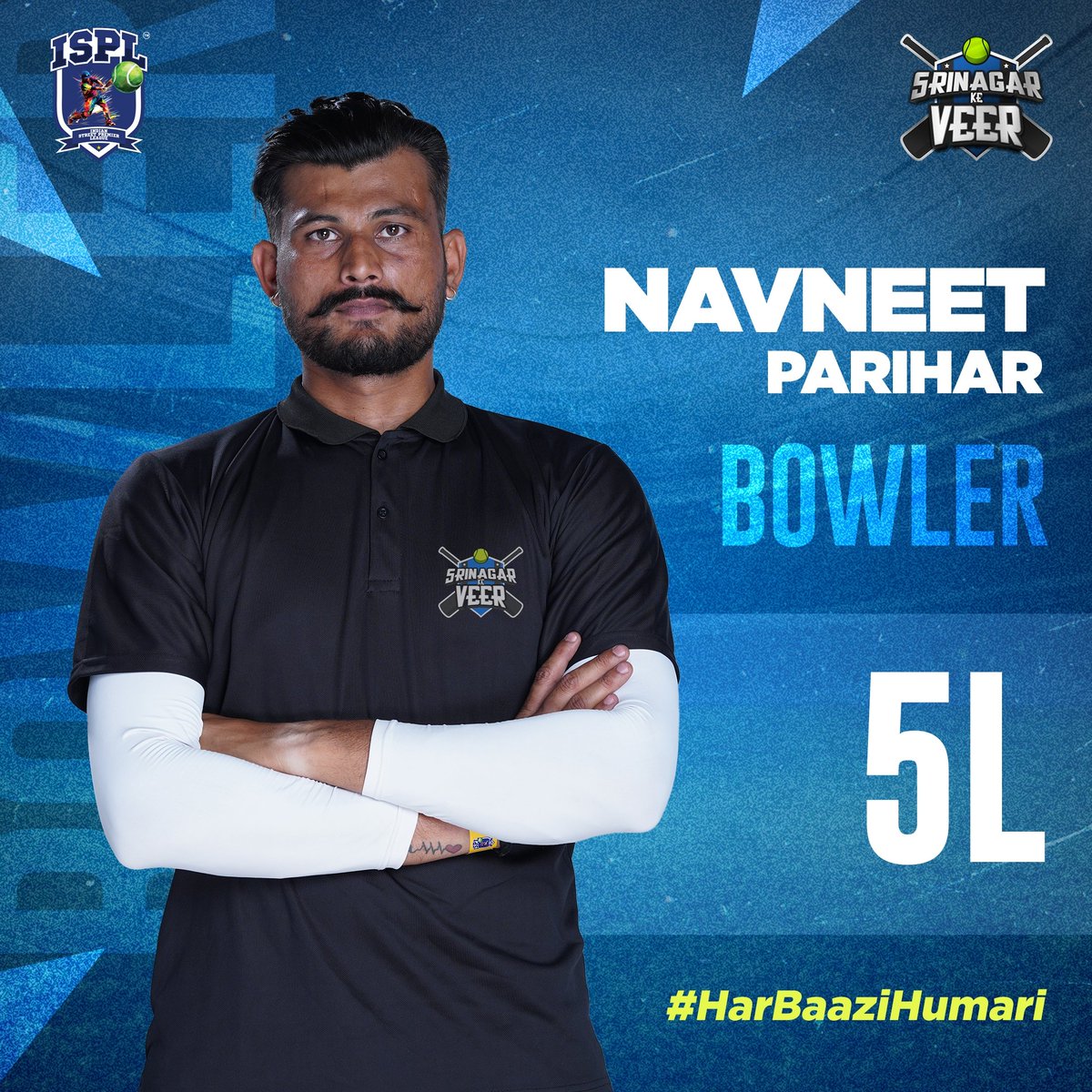 srinagarkeveer's tweet photo. Welcoming the 6th player sold to Srinagar Ke Veer: Whose deliveries are impossible to hit!.

#HarBaaziHumari #SrinagarKeVeer #ISPL #Street2Stadium #EvoluT10n #isplt10

@ispl_t10 @akshaykumar https://t.co/B8Opsz7307