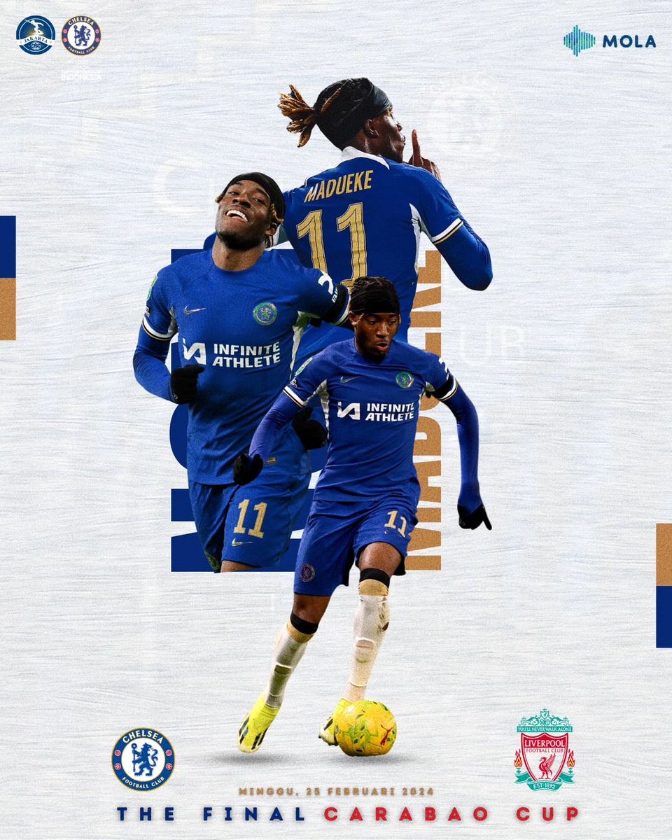 CISCjakarta's tweet image. LIVE SCREENING FINAL CARABAO CUP

🕦 OG 20.00 WIB
📍 Sekretariat CISC ( Kopi Gilles ) Jakarta Timur

𝗜𝗻𝗳𝗼 𝗞𝗼𝗻𝘁𝗮𝗸:
+62 858 1060 7904 (Irfan)
+62 812-8228-7138 (Septian)

JANGAN LUPA JUGA UNTUK DOWNLOAD DAN BERLANGGANAN 
@molasport_

#ChelseaIndo #ThisisCISC #molatv