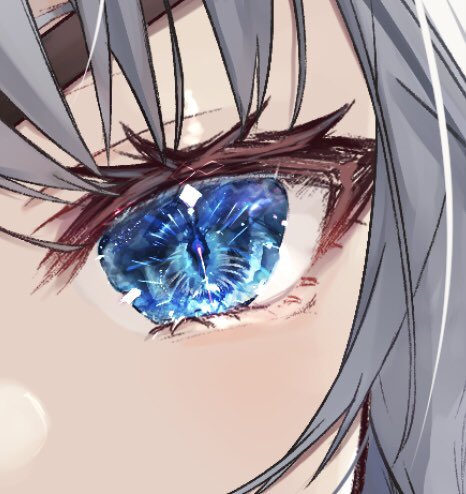 「eyelashes reflection」 illustration images(Latest)