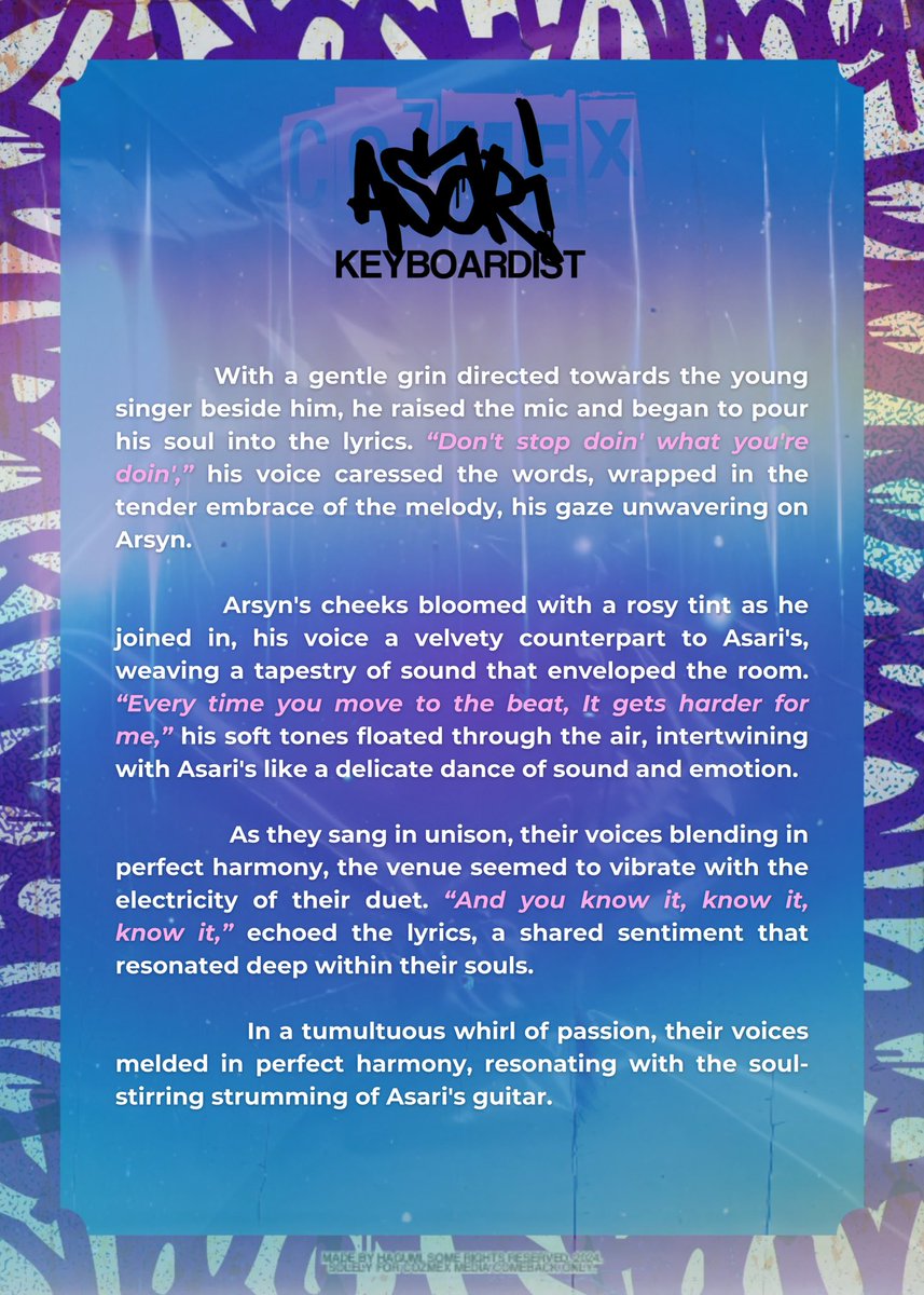 thelaevienrose's tweet image. ㅤ
ㅤ
ㅤㅤˏˋ.𝄞. 𝕿he 𝕹ebula ࿐࿔
ㅤㅤㅤㅤ         ╰┈ ⦋ 🎹. あさり ⦌
ㅤ
ㅤ