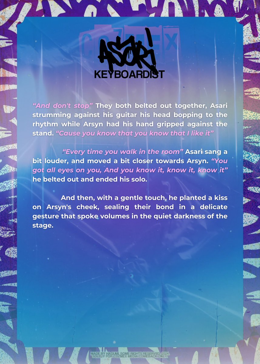 thelaevienrose's tweet image. ㅤ
ㅤ
ㅤㅤˏˋ.𝄞. 𝕿he 𝕹ebula ࿐࿔
ㅤㅤㅤㅤ         ╰┈ ⦋ 🎹. あさり ⦌
ㅤ
ㅤ