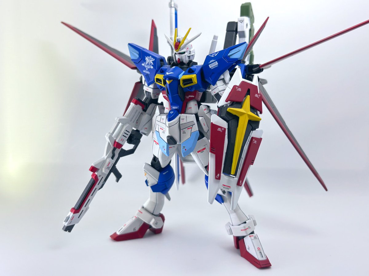 mimoja3hobby's tweet image. リベレートインパルスガンダム

デスティニーの運用データを流用しライジングフリーダム、イモータルジャスティスと共通のフレームが採用されたコンパス所属の最新鋭モビルスーツ。
パイロットはデスティニーとインパルスに引き続きシン・アスカが搭乗

#ガンプラ
#ガンダムSEEDFREEDAM 
#ガンダムSEED