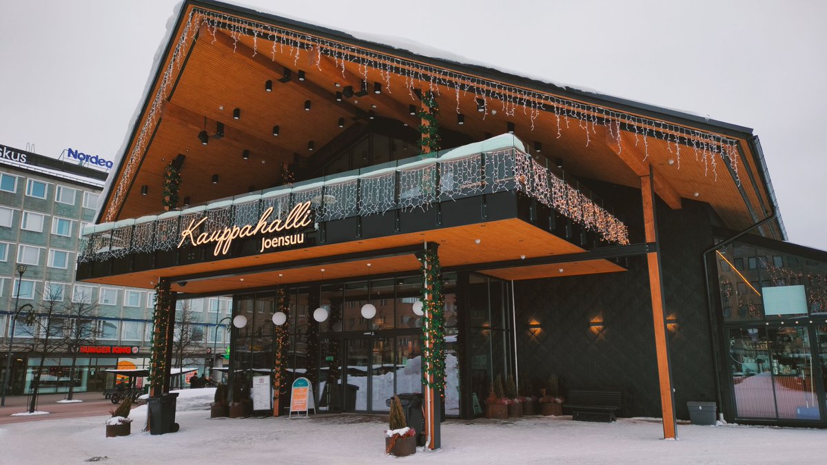 Upea Joensuun kauppahalli #joensuu
