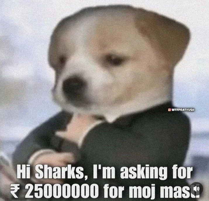 Hahaha 😄🤣😂
@AnupamMittal @amangupta0303
#sharkTankmemes  #memes #sharkTank #tvshow