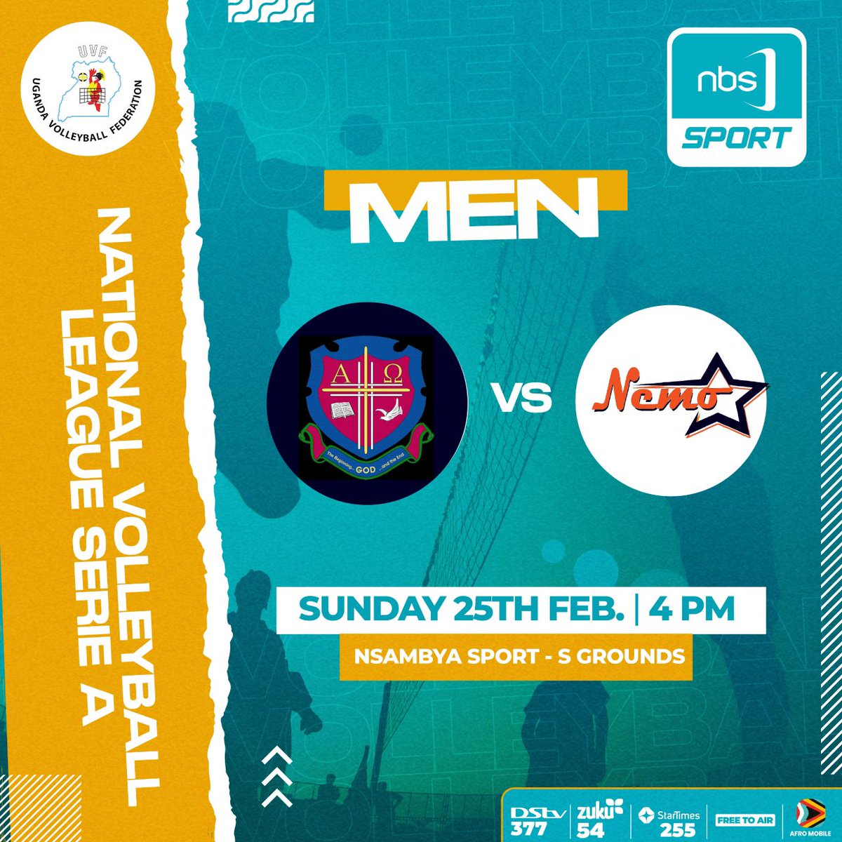 Uganda Volleyball Federation tweet media