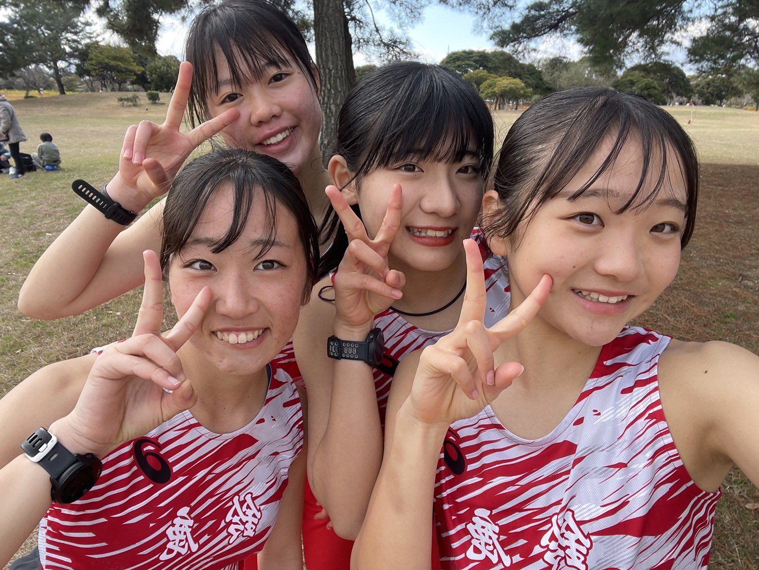 4k　女子陸上　ポートレート 