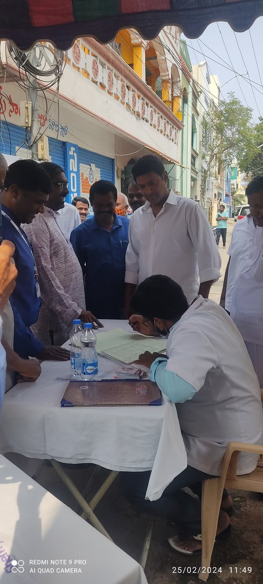 Inaugurated the Medical Camp for organized by Shenoy Hospital, West Marredpally - appreciate the team for organising #MedicalCamps to create Awareness on health & Hygiene.

#MLAMalkajgiri