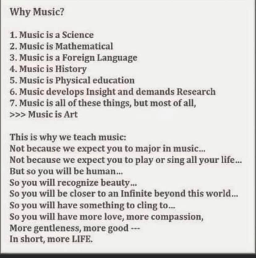‘Music acts like a magic key, to which the most tightly closed heart opens.’

#ProtectTheArts #ProtectMusicTuition #Music #StopCutsToArts #ArtsAreWhoWeAre