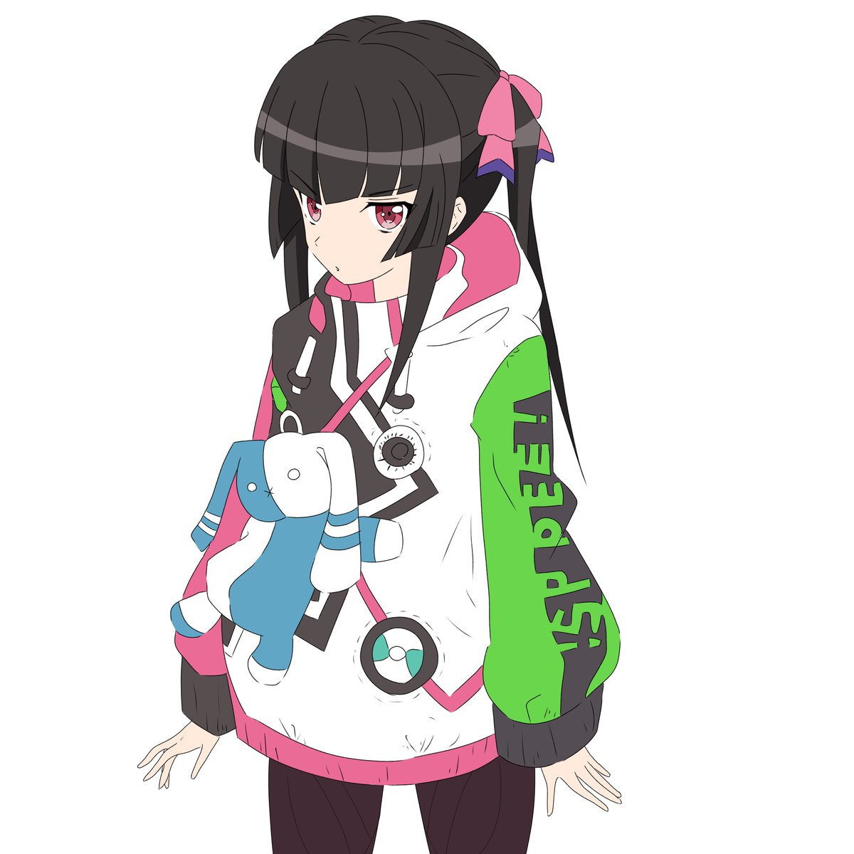 papiyon__papi's tweet photo. ターボの勝負服を着ている調
リハビリを兼ねて描いたので未完のままの可能性大

#symphogear 
#ウマ娘 
#月読調
#ツインターボ https://t.co/r4VCKvVo48
