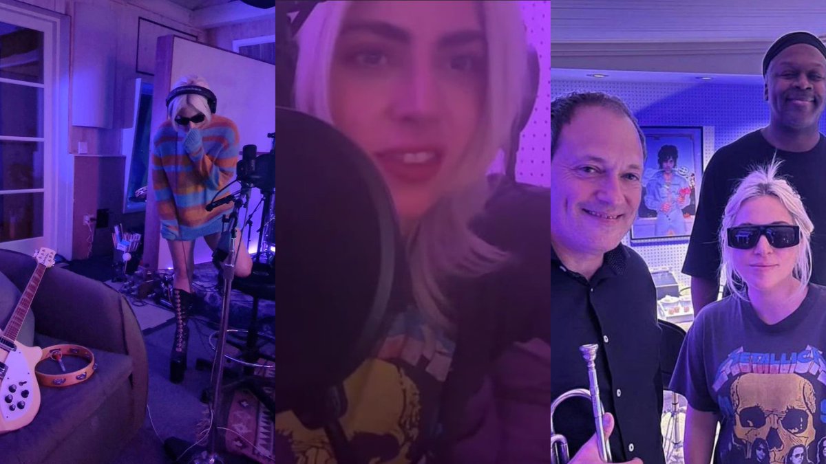 Vale lembrar que tinha um pôster de Prince no estúdio, enquanto