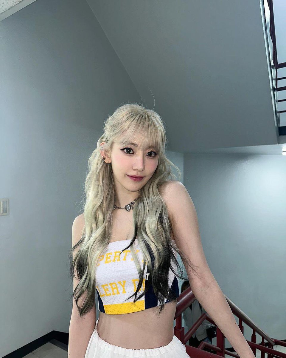 ハーフアップ💕 楽しみ🫶 #사쿠라 #SAKURA #ックラ #宮脇咲良