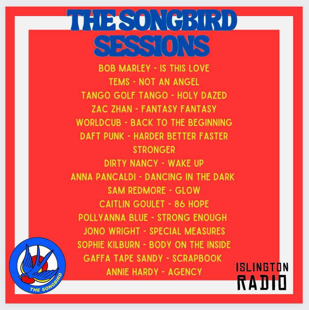 mixcloud.com/IslingtonRadio… The Songbird Sessions for @TheSongbird_HQ on @IslingtonRadio has landed! Check out music from @TenCityGroup @MoBarryMusic @NUUXS @PipMillett @marylovettmusic @jarvbone @LittleSimz @KINbandofficial @MirandaFaul @CalumBairdSongs @temsbaby @tangogolftango >>>