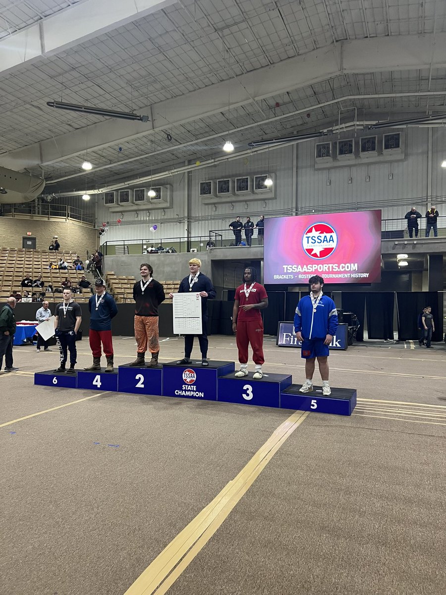 Placed 3rd in the State Tournament at 235 pounds in Heavyweight