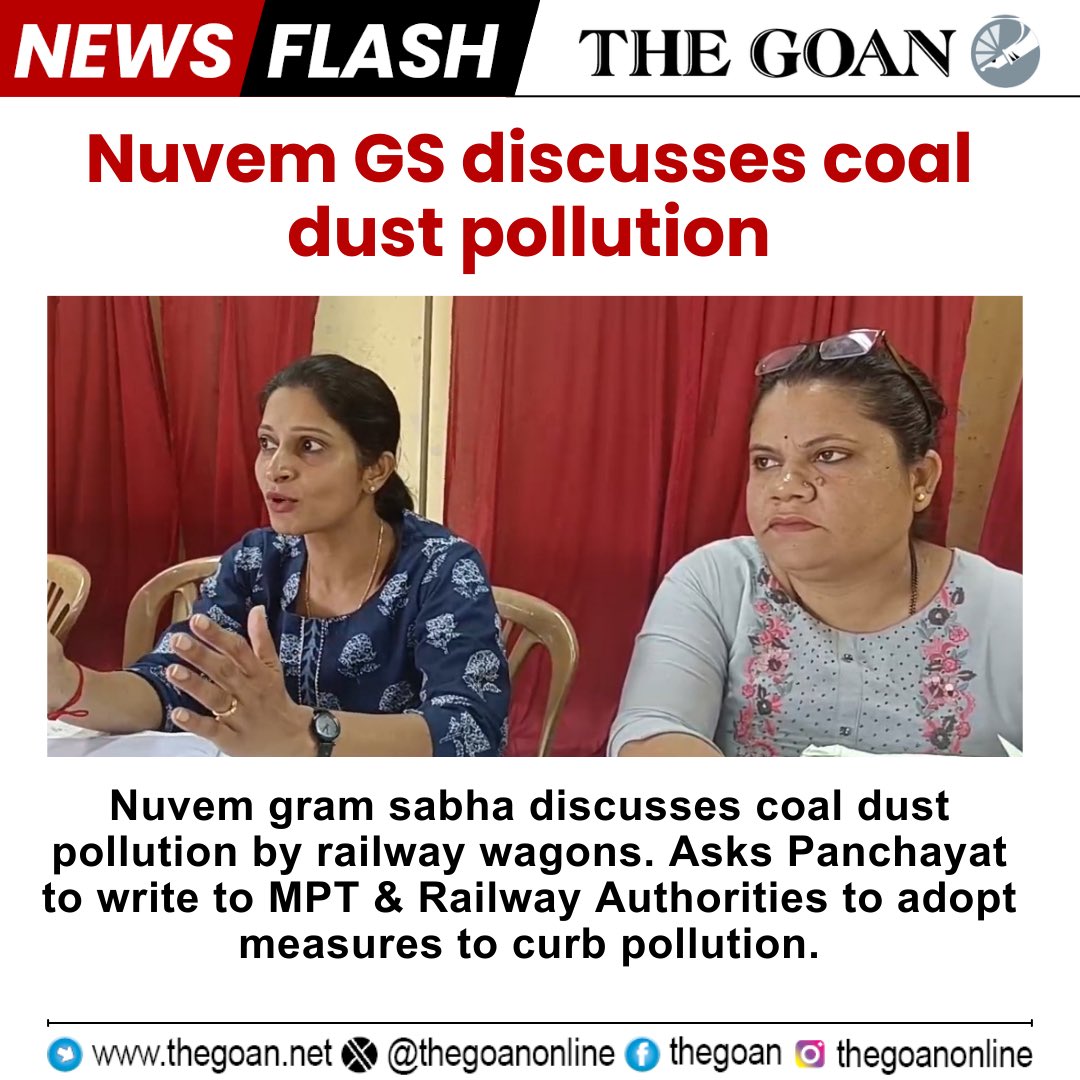 #Goa #Gramsabha #Nuvem #Coal
