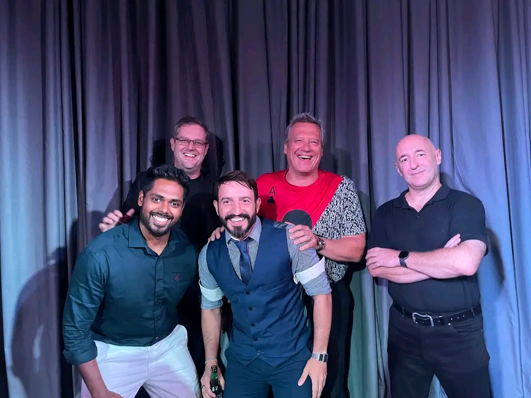 Launched season 2 of Its Kinda Magic performing with these legends! A fantastic evening and if you're in Cape Town on 20 March you do not want to miss the next installment!