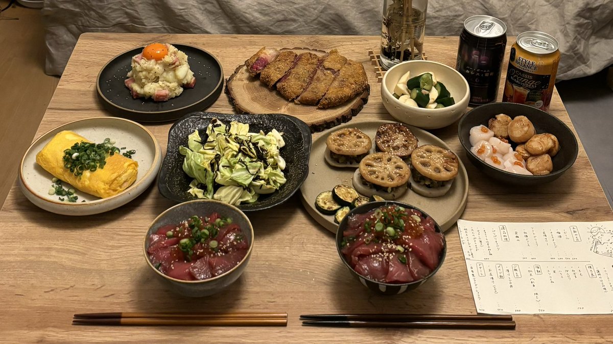 Caffe_la_tte_00's tweet photo. 恋人と初めてのおうち居酒屋が最高すぎた〜〜🍻 https://t.co/SHexpKtUAd
