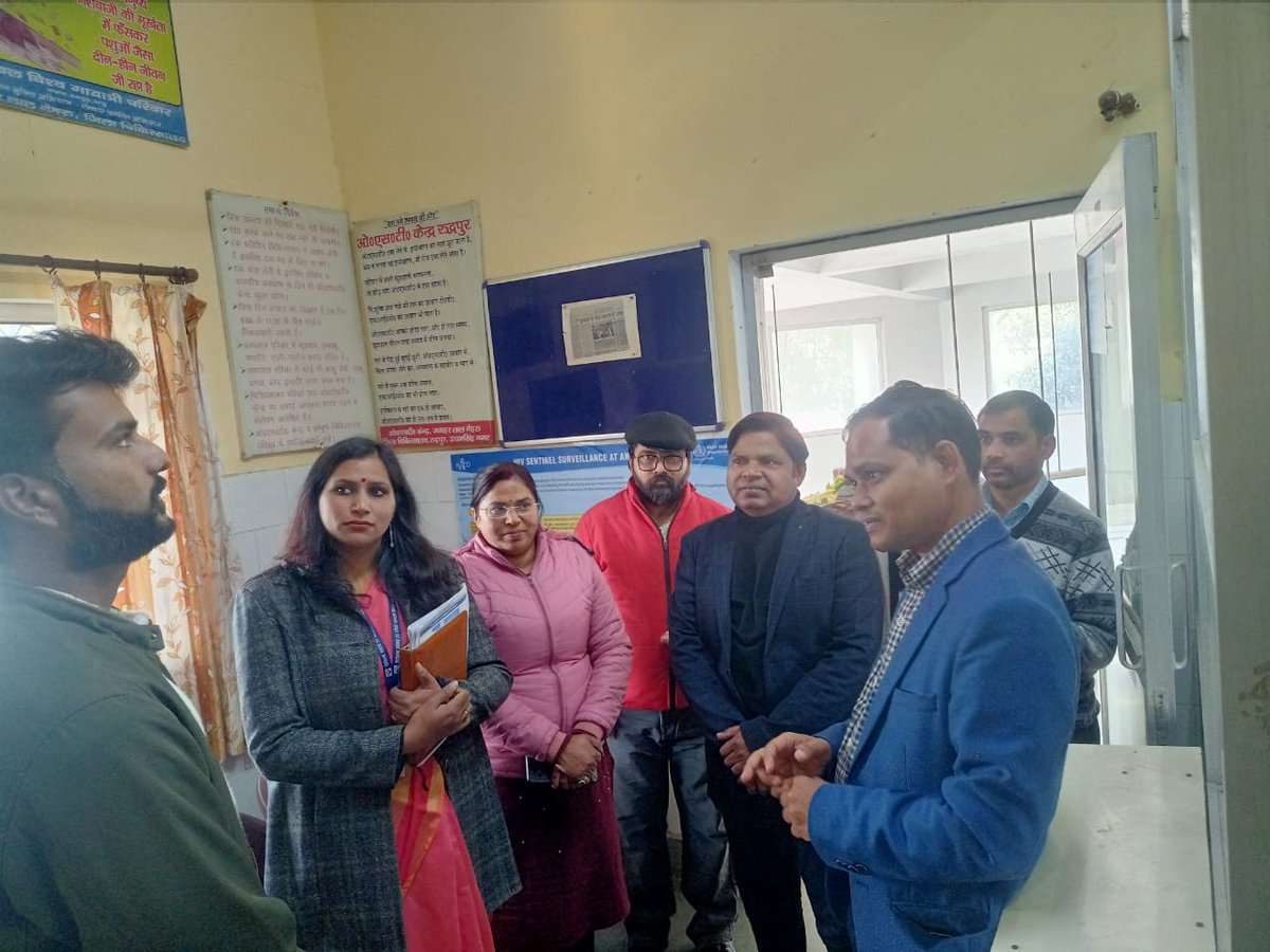 Additional Project Director, USACS & DNO U. S. Nagar visited DISHA Cluster Office. Review the progress of ICTC, ART, OST, DSRC Unit under District U. S. Nagar encourage them to do work on Key Indicators of NACO, GoI.#NACO #Ukmedicalhealth #AIDS