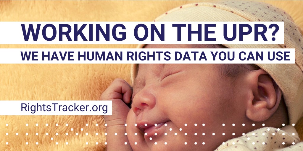 🇺🇳UPR | If you're working on submissions for 2024 #UPR sessions - or if you know someone who is - please visit our Rights Tracker for background data you can use to provide context and confirmation for your specific points. Handy tips from us here: humanrightsmeasurement.org/data-for-upr/