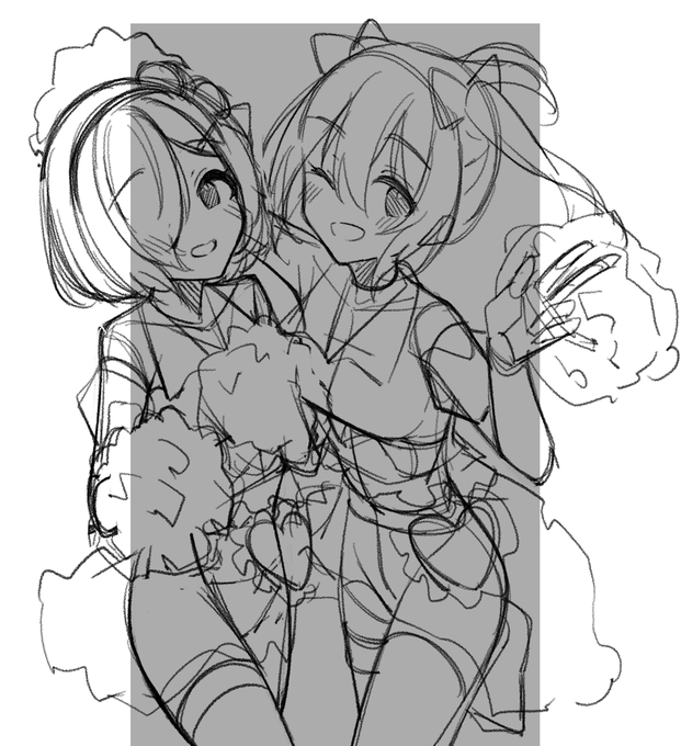 チアさくちさ描きますわよ～～～～～～～～～ 