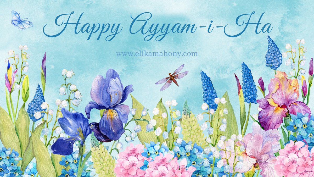 Wishing you a joyous Ayyam-i-Ha! I hope you enjoy this Ayyam-i-Ha song! youtu.be/n8ibbKQif44