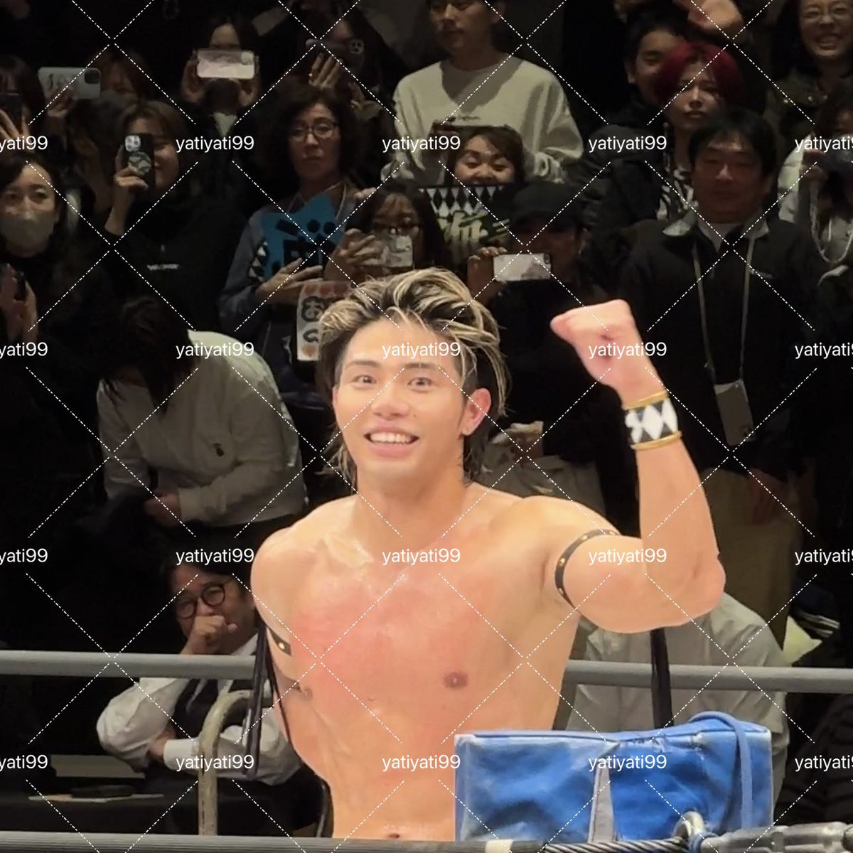 yatiyati99's tweet photo. 武知さんのプロレス本当に良かった、、、！
アイドルがプロレスなんかして大丈夫なんかなって思ったけど、ほんと見てて感動した！武知さんの色んなことに挑戦する姿がとてつもなくカッコ良かった！！！次は何に挑戦するんやろ〜！
#武知海青 #ddppro https://t.co/zNRSJhBmTf