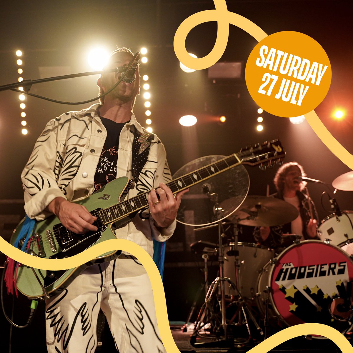 🎶 Worried About Ray
🎶 Goodbye Mr A
🎶 Up To No Good
After 6 years <a href="/thehoosiersuk/">The Hoosiers</a> are back with a NEW album and are joining us in Priory Park this July for a set full of classics and new tunes. 💥 Get your tickets 👉 bit.ly/lazydays-ticke…