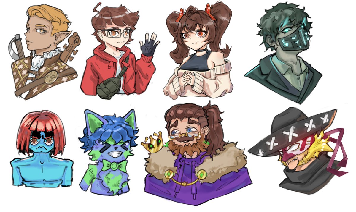 here are they together (dont have time to draw more :/)
#ocart