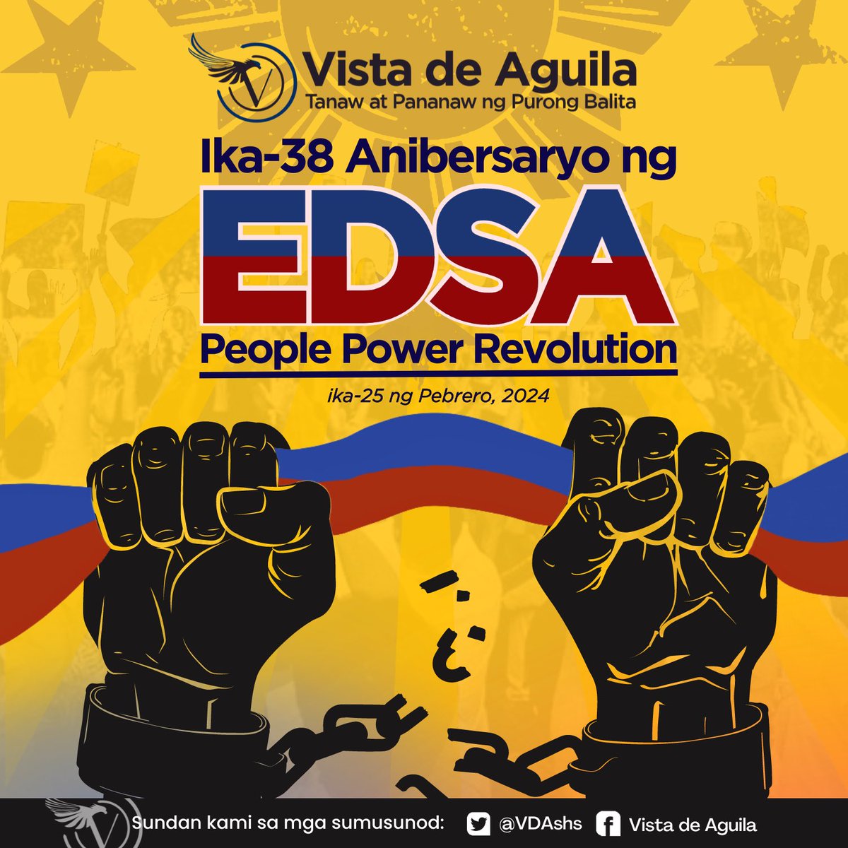 VDAshs's tweet photo. Kapayapaan, katarungan, kalayaan, patuloy na ipaglaban!

Isinulat ni Ashleyana Bauddin
Disenyo ni Mikaela Berza https://t.co/CyyvRd2VDy