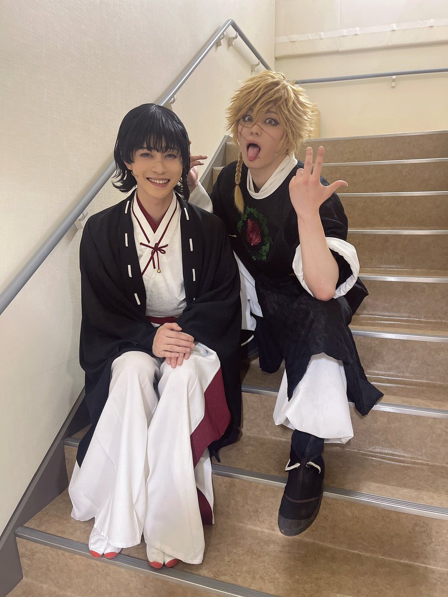 hrk_sana's tweet photo. 「#舞台地獄楽 -終の章- 」
大阪大千秋楽、無事完走しました！！
ここまで応援ありがとうございました🎉
人生の宝になる素敵な言葉が詰まった最高の作品に出会えたこと感謝します🙇
亜左兄弟は不滅だあああああ💐 https://t.co/M5BduYG025