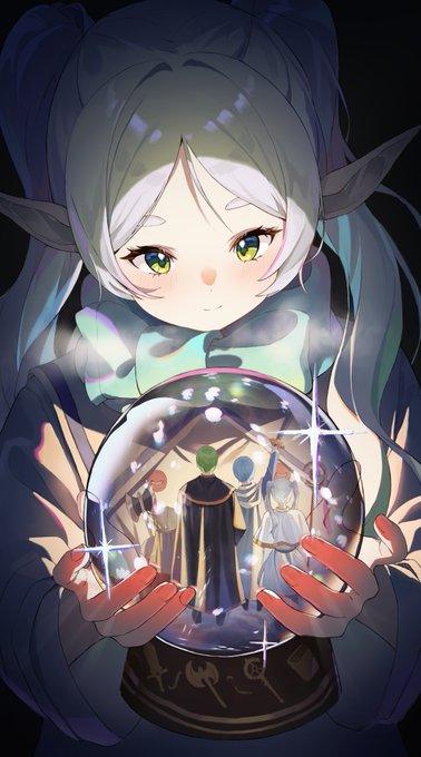 「crystal ball looking at viewer」 illustration images(Latest)