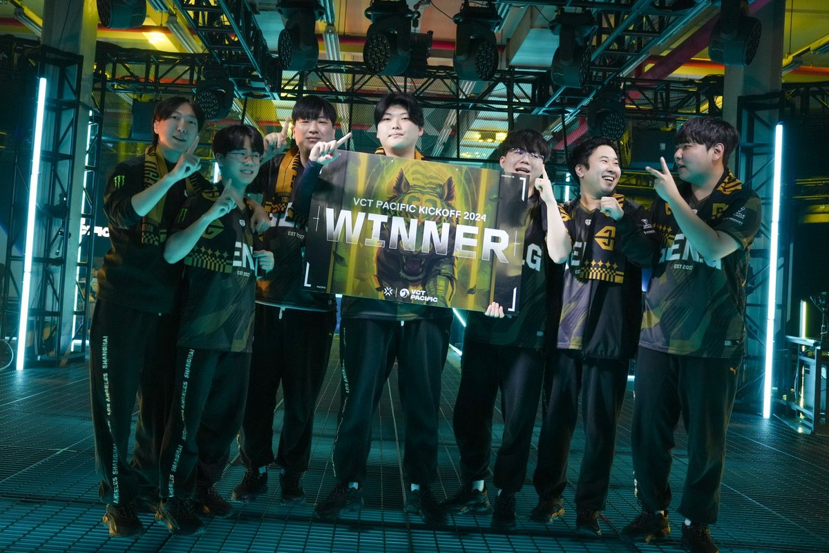We Won <a href="/pprxteam/">Paper Rex</a> 3:1 we are VCT Pacific Kick off champions😭😭😭

I can't explain how I feel I'm glad that I won the championship in three years and went to the world tournament with <a href="/solo_VLRT/">Gen.G solo</a> Thank you so much for supporting us😍