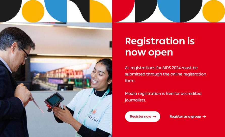 🌍 Register today for #AIDS2024 &amp; join a world-class line-up of scientists, researchers, policy makers &amp; advocates in #Munich &amp; virtually from 22 to 26 July! 

aids2024.org/registration