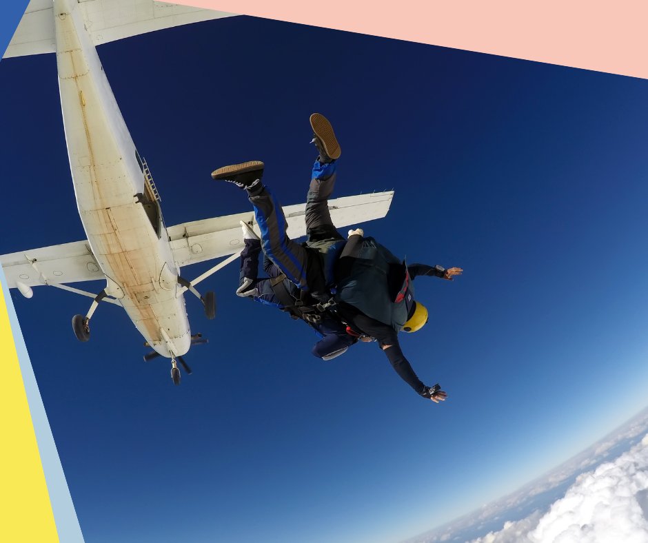 Fundraising for a good cause 🤝 a once in a lifetime opportunity Skydive and help us continue to provide free, immediate mental health support. Just sign up through the link in our bio, start fundraising, and prepare for your skydive!