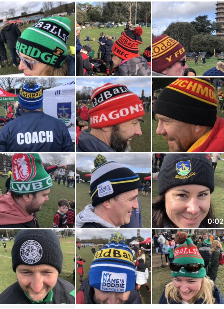 One of the best things about today’s @LWMiniRFC St Davids Day Festival is seeing all the coaches players and parents from our visiting clubs wearing their club hats with pride 👍
<a href="/LondonWelshRFC/">London Welsh RFC</a> <a href="/lwsupporters/">London Welsh Supporters Club</a> 
<a href="/myoddballs/">OddBalls</a> #pethaubychain